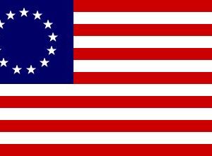 USA Betsy Rose Revolution Flag