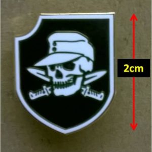 Deathshead/Dagger pin