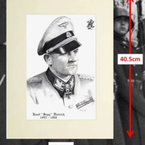 Sepp Dietrich Mounted Print