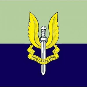 c  Special Air Service (SAS) Blue Flag