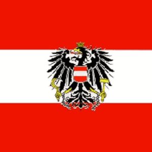 Austria Crest Flag
