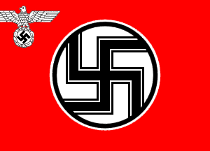 A  German WW2 Reich Service Flag