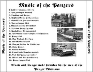 MUSIC OF THE PANZERS – Military Print